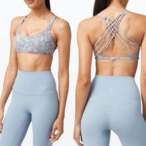 lululemon | Free To Be Bra *Wild Summer Shade Ice Grey